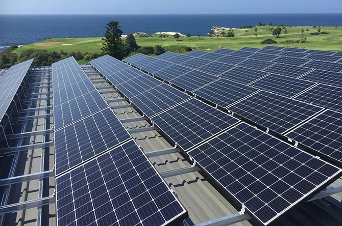 Vikram Solar Panel Installation